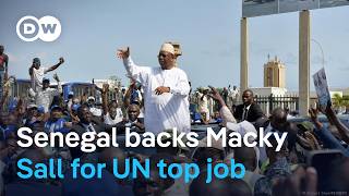 YouTube video thumbnail: Senegal Backs Macky Sall for UN Top Job After Political Fallout