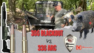 Best Hog Hunting Calibers? 338 ARC vs 300 Blackout