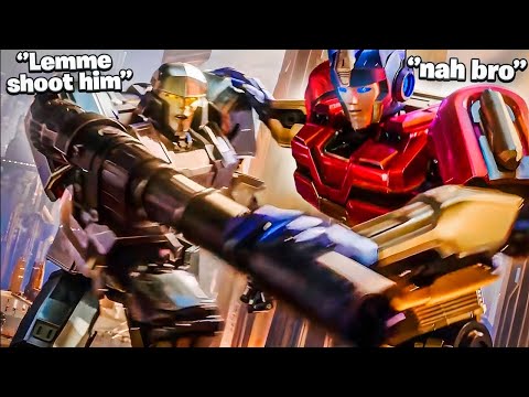 How OPTIMUS PRIME and MEGATRON Started a WAR ON CYBERTRON!