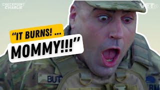 ARMY MP VS DERANGED MAMMA