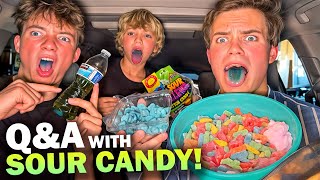 Answering Your Questions with Sour Candy!