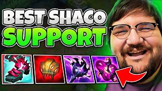 MY BEST SHACO SUPPORT GAME OF THE YEAR!! (SO MANY HILARIOUS OUTPLAYS)