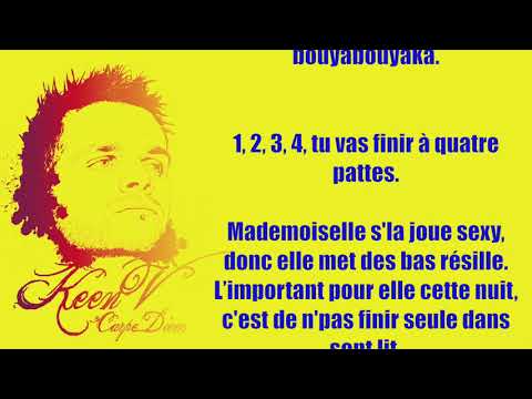 Keen'V - J'ai tellement envie (video lyrics officielle)