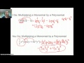 Exploring Multiplying Polynomials