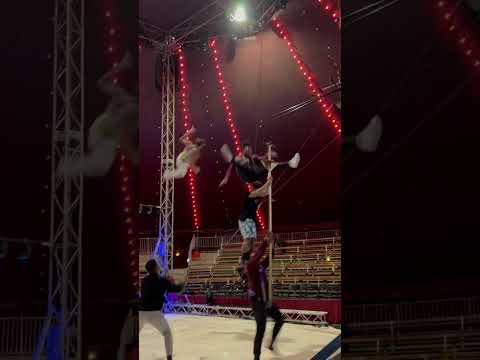 Bit of practice from our Cuban troupe imagine if they didnโt have safety harnesses๏ฟผ๐๐ฌ