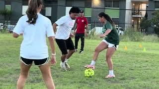 Summer Training with Coach Junior and Amalia Lopez