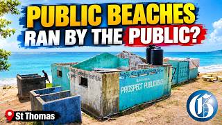 YouTube video thumbnail: St Thomas Residents Risk Breaking the Law to Maintain Public Beaches