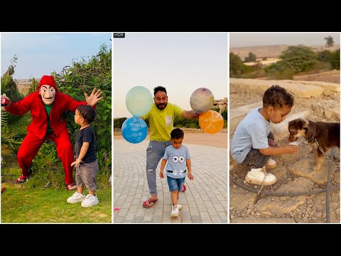 فرح ألاطفال علي قد ما تقدر الواقع مؤلم جدا 😥