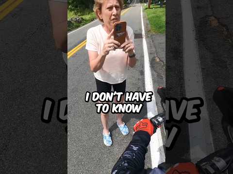 Karen goes Crazy over a Dirt Bike and this happens...