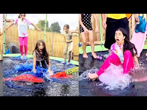 Giant Water Balloons Explosions 😯🎈🤪