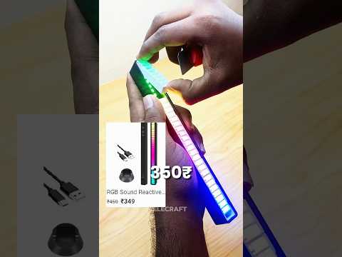 chip sound reactive led bar remove mic โ #shorts #diy #rgb