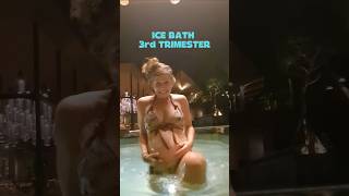 Eisbaden in Schwangerschaft – 3. Trimester in Bali