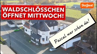 Das Waldschlösschen in Voßwinkel eröffnet wieder! Pascal war da und hat die Karte für Euch gecheckt.