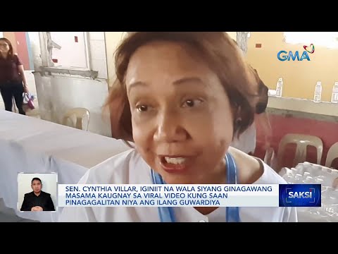 Sen Cynthia Villar Iginiit Na Wala Siyang Ginagawang Masama Kaugnay