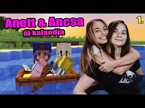 Anett és Ancsa új kalandja!? I💜Nosztalgia Minecraft💙