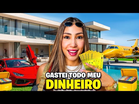 GASTEI TODO O MEU DINHEIRO EM PORTUGAL