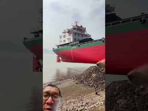 trung quốc hạ thuỷ con tàu to mới đóng #ship #china