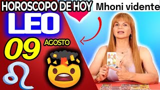 LEO ♌ BOOOM 💣💥🧨ESTO ES ALGO MUYY GORDOOO😱🔎 – Horóscopo De Hoy 9 De Agosto 2025 | Mhoni Vidente