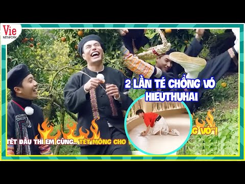 HIEUTHUHAI và 2 lần té chổng vó khiến Dương Lâm, Cris Phan cười như được mùa