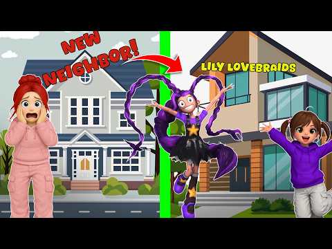 KAPITBAHAY KO SI LILY LOVEBRAIDS SA BROOKHAVEN | Roblox Tagalog