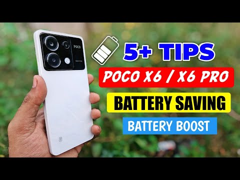 Poco x6 5g Top 5 Battery saving Tips and settings