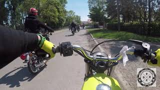 Turbine Gramont RAW Video // Simson Tuning Ausfahrt Buchenwald // TSMC