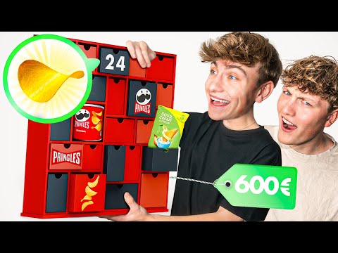 Wir testen FOOD ADVENTSKALENDER für 600€🎄🍕💶