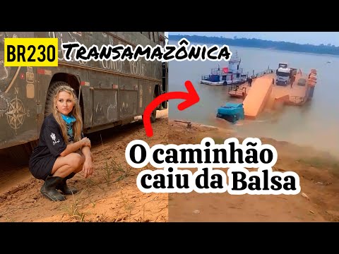 ESCAPAMOS POR POUCO! Travessia complicada na BR230 transamazônica - motorhome em risco! #brasil