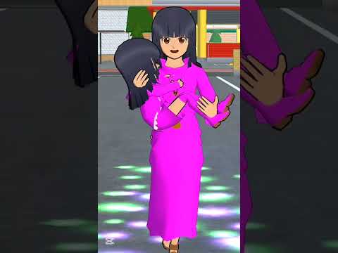 BAYI YUTA DI TINGGAL PAPA 😔 #sakuraschoolsimulator #sakura#shortvideo#sss#animation😢