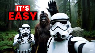 How To Create Bigfoot/Yeti/Alien Vlogger in Under 5 Min