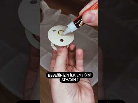Bebeğinizin emziğini atmayın!