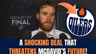BOMB! CONNOR MCDAVID COULD LEAVE THE OILERS BECAUSE OF THIS HISTORIC CONTRACT! OILERS NEWS