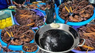 SAMPAI DI JULUKI AYAM GORENG MINYAK OLI SAKING HITAMNYA!! TAPI RASANYA ENAK POLL BIKIN KETAGIHAN