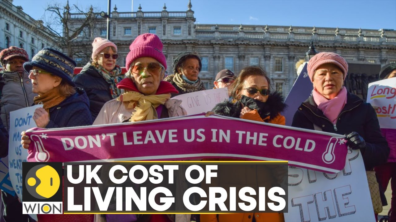 UK: Londoners Rally against the Cost of living Crisis, Block Roads and Bridges