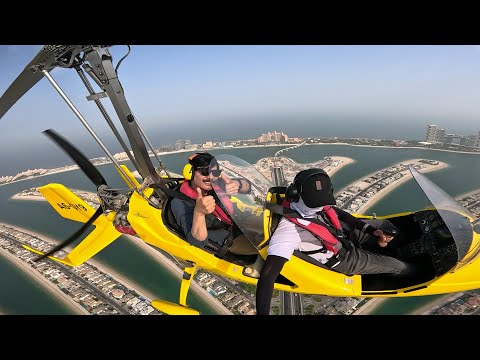 Gyrocopter Dubai amazing experience 
