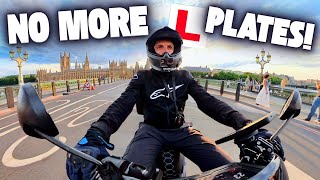 Delivering UberEats & Deliveroo On A Saturday Starting At 6PM - I Got My Full Motorcycle Licence!