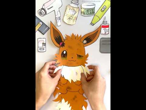 イーブイケア🐶 Eevee care🐶#shorts