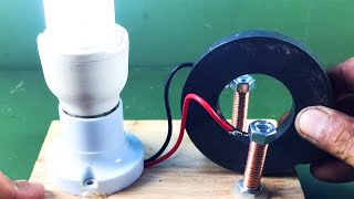 New Technology For 2025 Free Energy Generator Using Speaker Magnet 100%