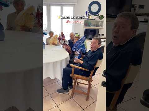 #cosedasorelle Nonni Edition👴🏼👵🏻