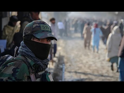 YouTube video thumbnail: Afghanistan's Taliban Rulers Carry Out Public Execution in Sports Stadium