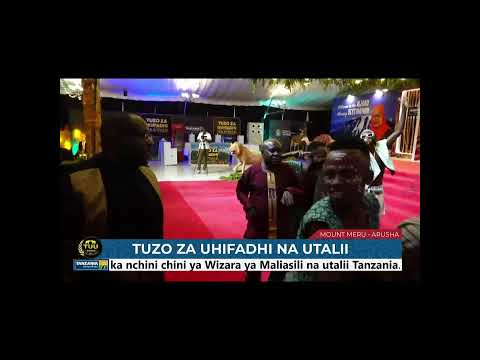 USIKU WA HISTORIA WA TUZO ZA UHIFADHI NA UTALII, WEUSI, FRIDA AMANI NDANI