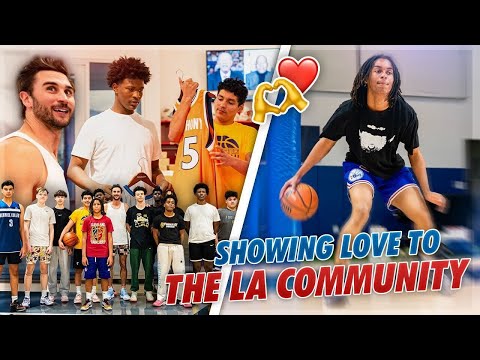 I Invited Kids Who Lost Their Homes for FREE Basketball Training and Jerseys! ❤️