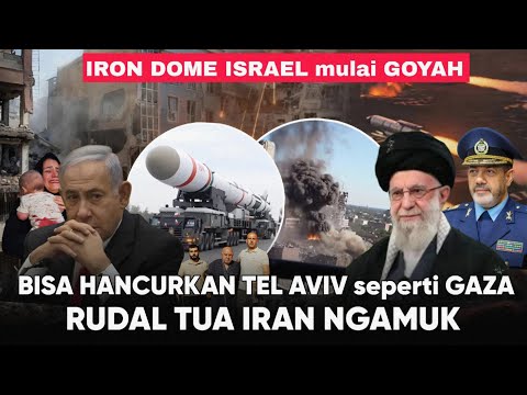 IRON DOME Israel mulai Goyah “Rudal Tua IRAN Menggila” Kita jadikan Tel Aviv seperti GAZA