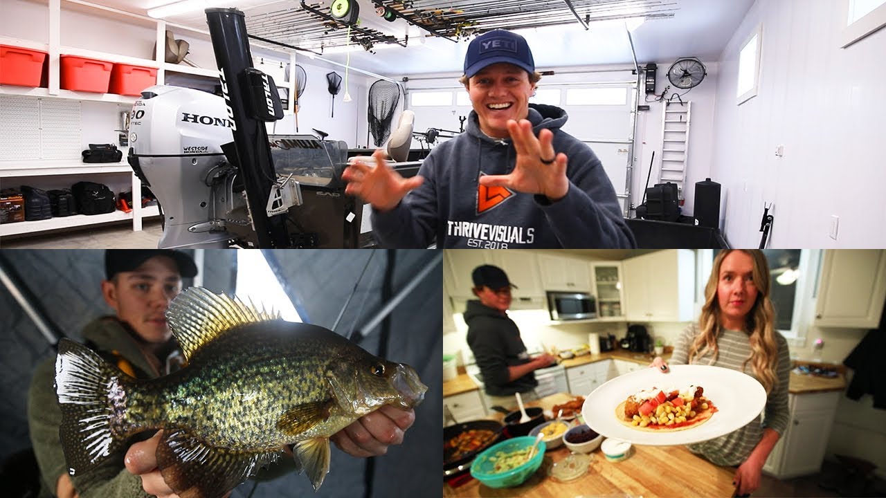 Crappie Catch and Cook + Dream Garage Tour! - Jay Siemens