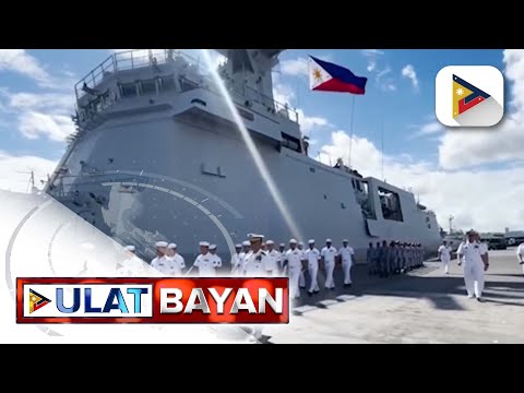 Pinakabagong barko ng Philippine Navy, dumaong sa Cebu