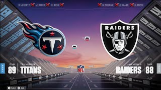NFL Week 6 Tennessee Titans 3-2 vs Las Vegas Raiders 3-2