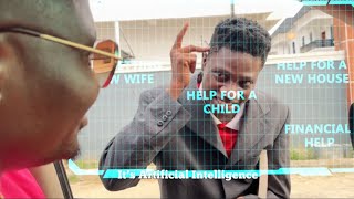 NEW TREND, A PASTOR SEEN USING AI FOR MINISTRATION | FT: SEGUN JOHNSON 🤣🤣🤣