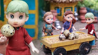 Miniature Egg | Village Recipe | Mini Cooking | Tiny Cooking | Mini Food Cooking