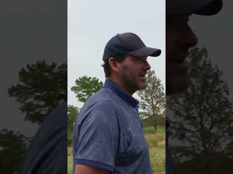 Tony Romo tries Bryson's Driver! #golf #brysondechambeau #tonyromo