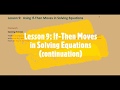Age and Speed Problem Solving